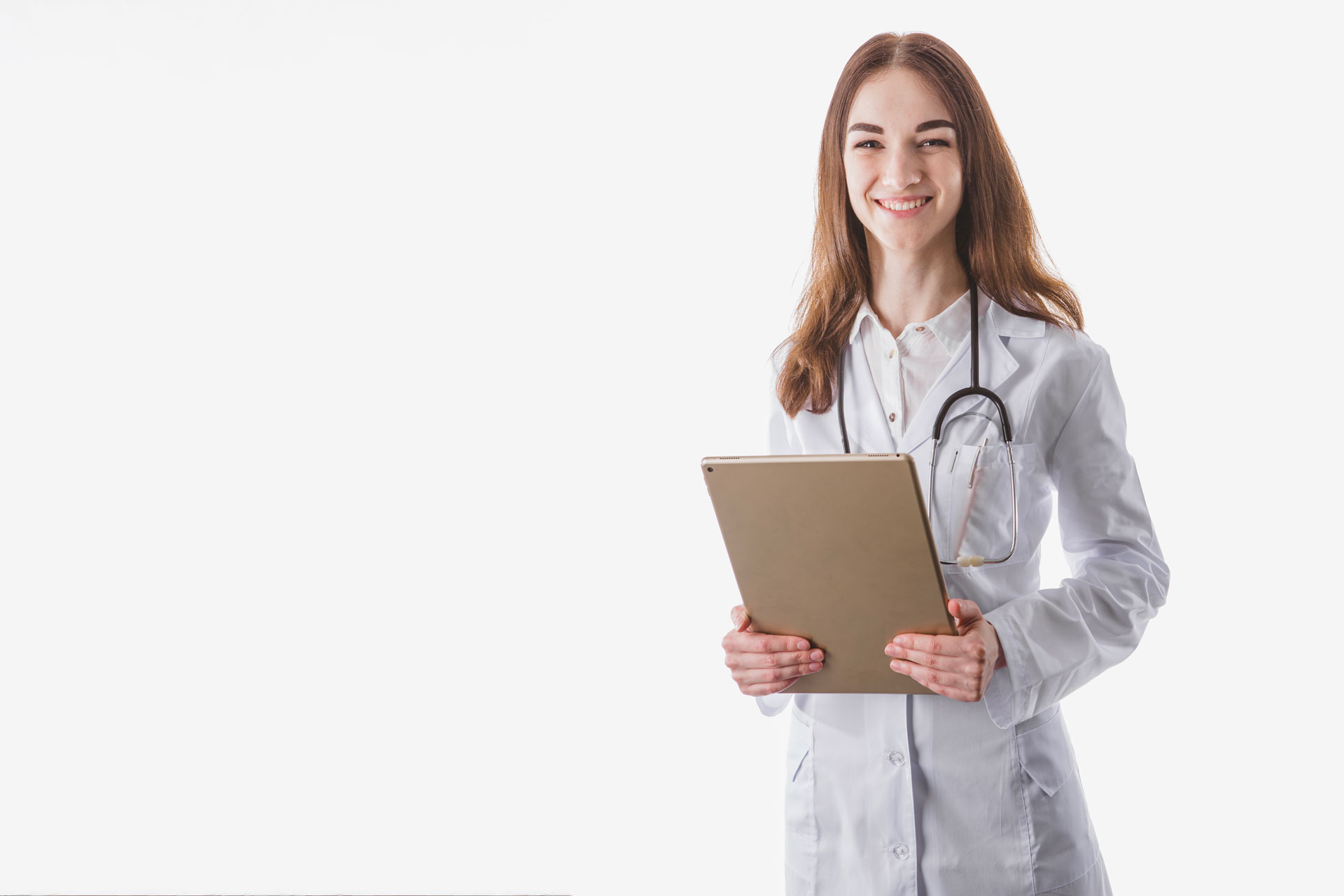 Pathology lab professional analyzing samples